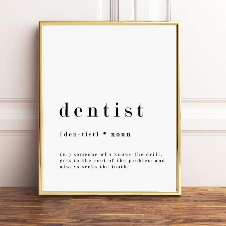 General Dentist Sunshine Coast - sign with dentist definition